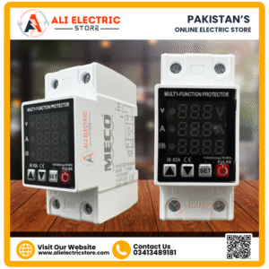 MECO 3 in 1 Voltage Protector with Kwh meter