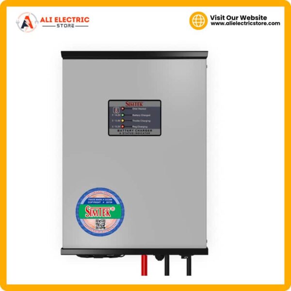 Simtek Battery Charger 24V 10A fully automatic — 3-stage intelligent charger Pakistan