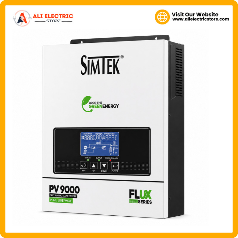 Simtek Flux STK-PV9000 6KW Battery-Less Solar Inverter with Real-Time Grid Sharing