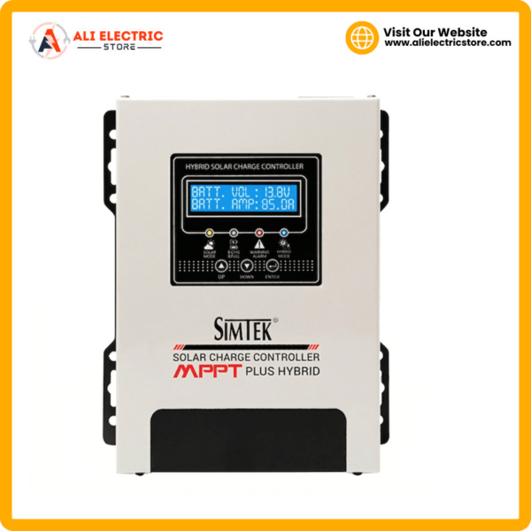Simtek MPPT Plus 85A Hybrid Solar Charge Controller — mppt hybrid solar charge controller Pakistan