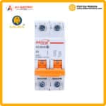 Mora 2P DC 1000V Solar Mini Circuit Breaker MCB Front View — DC MCB circuit breaker Pakistan