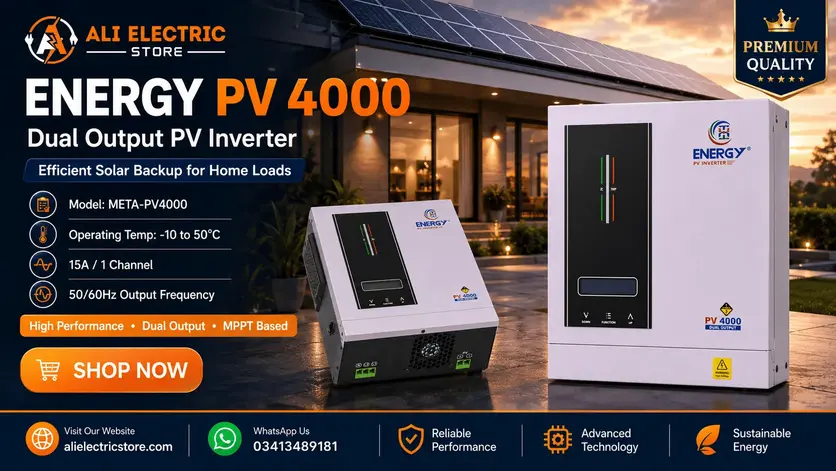 ENERGY PV 4000 premium quality solar inverter banner
