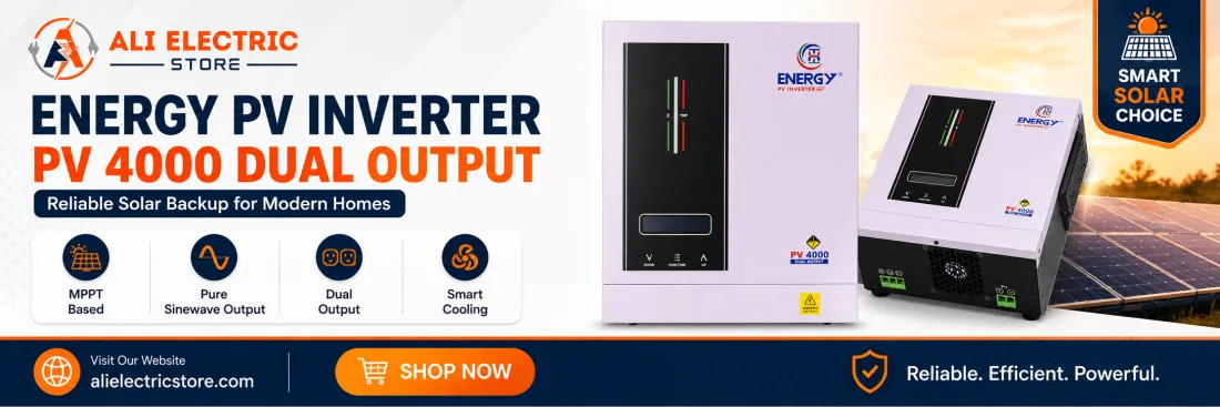 ENERGY PV 4000 Dual Output — reliable solar backup for modern homes