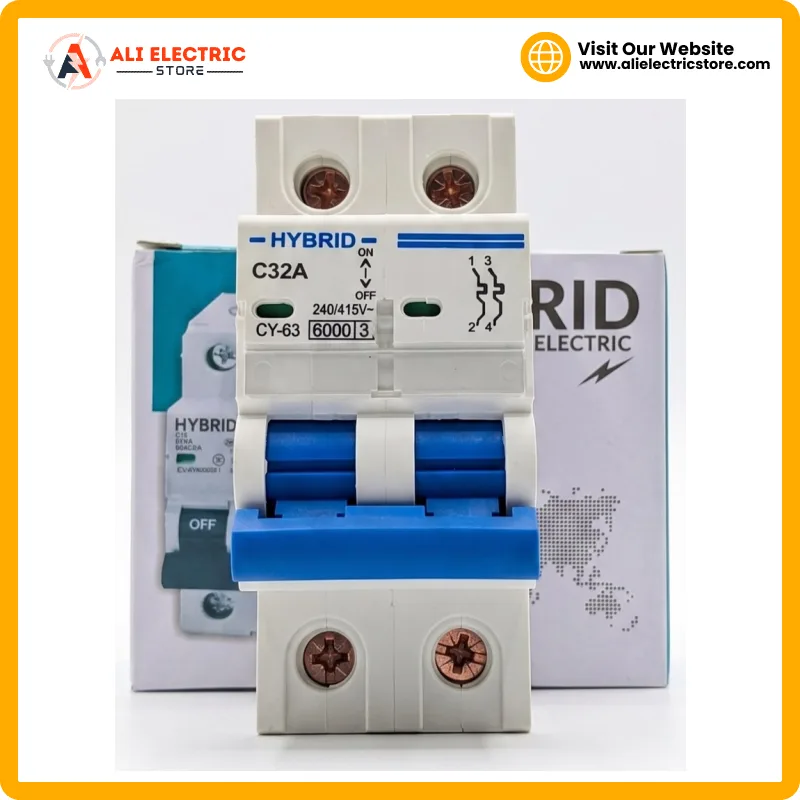 Hybrid Electric CY-63 (C32A) MCB / miniature circuit breaker