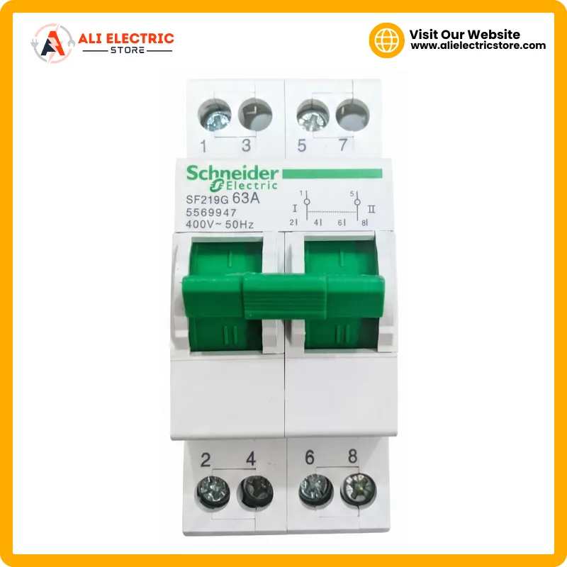 Schneider Electric SF219G Manual changeover switch