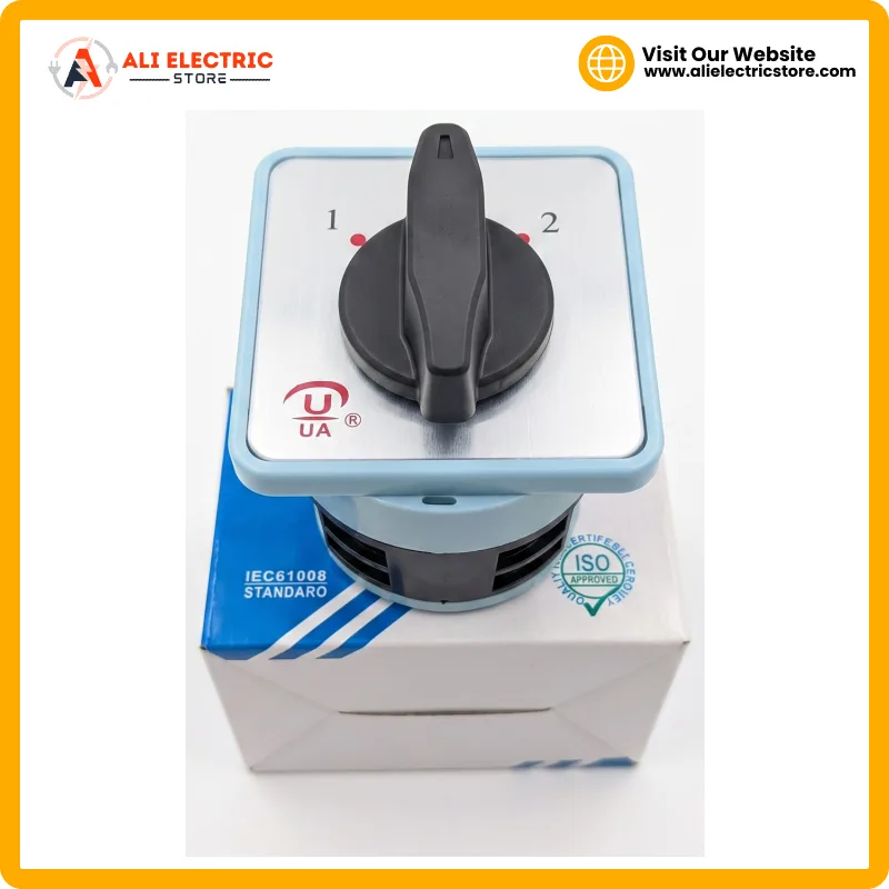 UA Change Over 40A 2P (1-0-2) Manual changeover switch