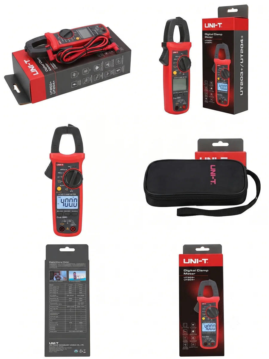 UNI-T UT203+ Digital clamp meter features and specifications